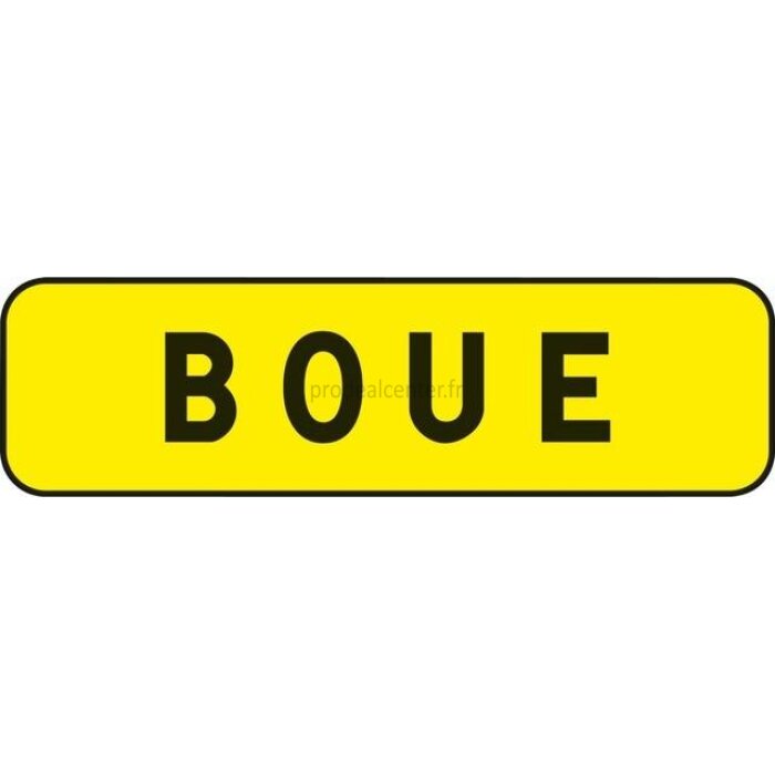 Panneau de signalisation "Boue"-1607460_copy-31