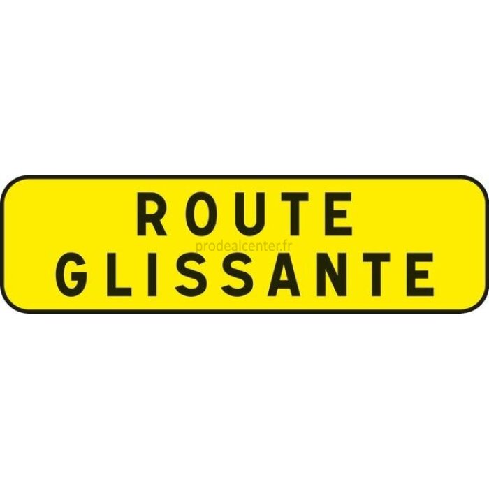 Panneau de signalisation "Route glissante"-1607461_copy-31