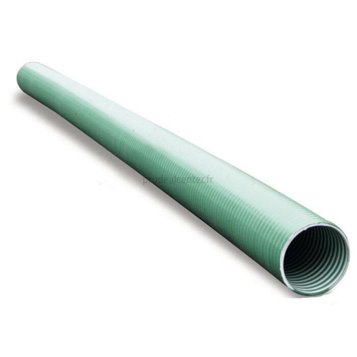 Tuyau de 3 m plastique vert extra souple renforcé diamètre 100 mm-1796382_copy-32
