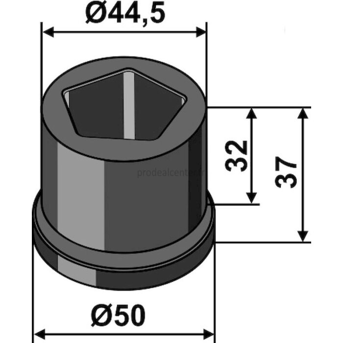 Entretoise de broyeur Schulte (251-020) 44,5/50 x 32/37 mm adaptable-1793002_copy-30