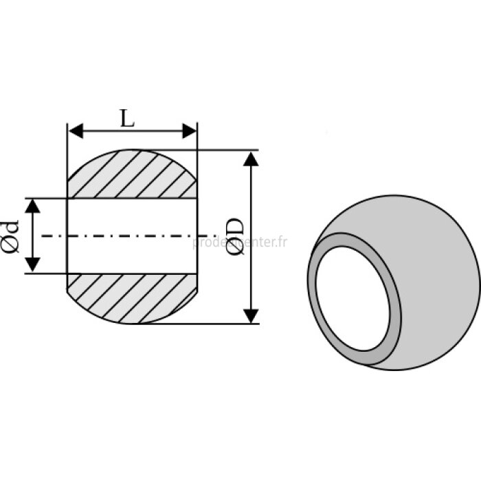 Rotule inférieure Ø 56 mm catégorie II Universel-139123_copy-31