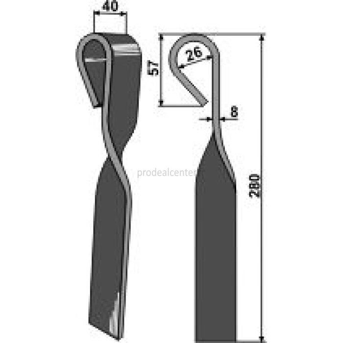 Couteau de fanes pour Rumptstad 280 x 40 x 8 mm (007808)-124284_copy-31