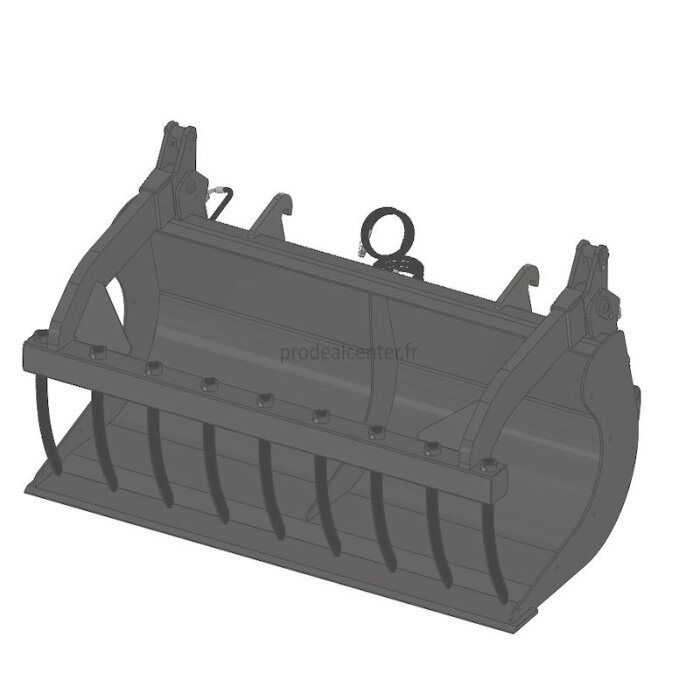 Benne à grappin hydraulique de 1700 mm de large avec attelage pour chargeuses à pneus Schäffer 4350-9380-1778123_copy-30