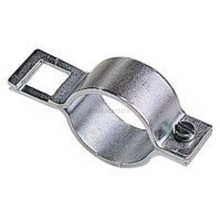 collier metal fixation porte buse pour tube rond o 30 35 mm