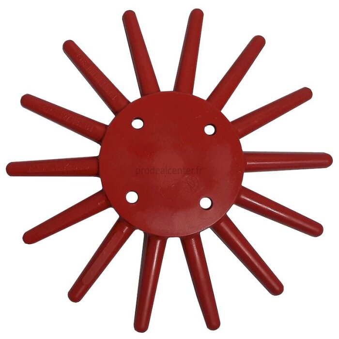 Etoile plastique de disque bineur rotatif Kult Kress rouge, rigide diamètre 250 mm-1796054_copy-30