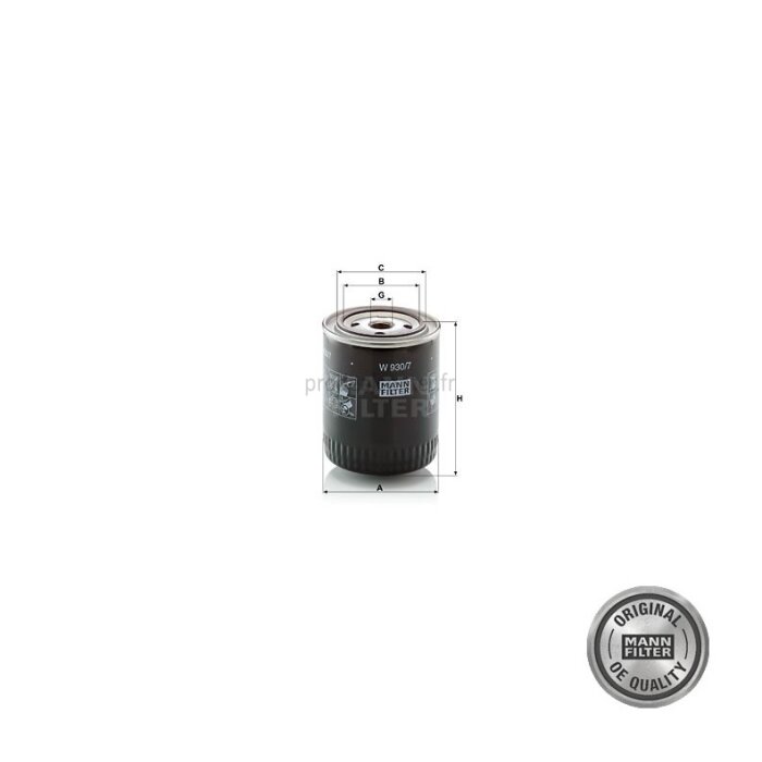Filtre à huile de première monte pour Case IH 745 S-1711777_copy-30