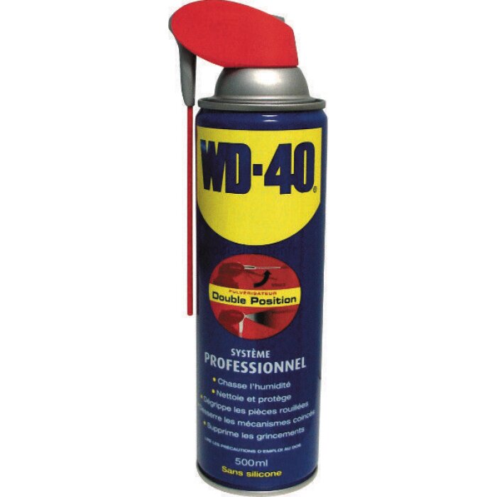 Dégrippant WD-40 spray 500 ml - Smart Straw