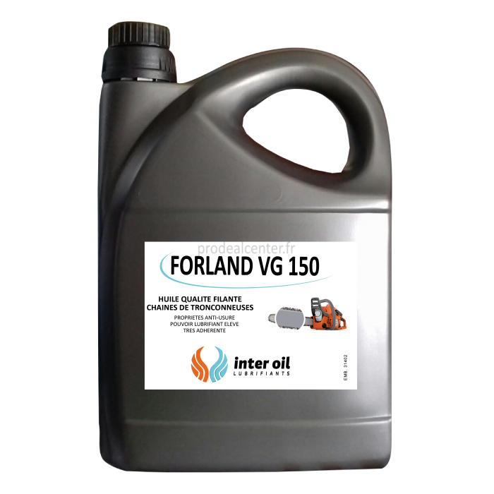 Bidon d'huile pro 2 litres pour chaîne de tronçonneuse FG 150