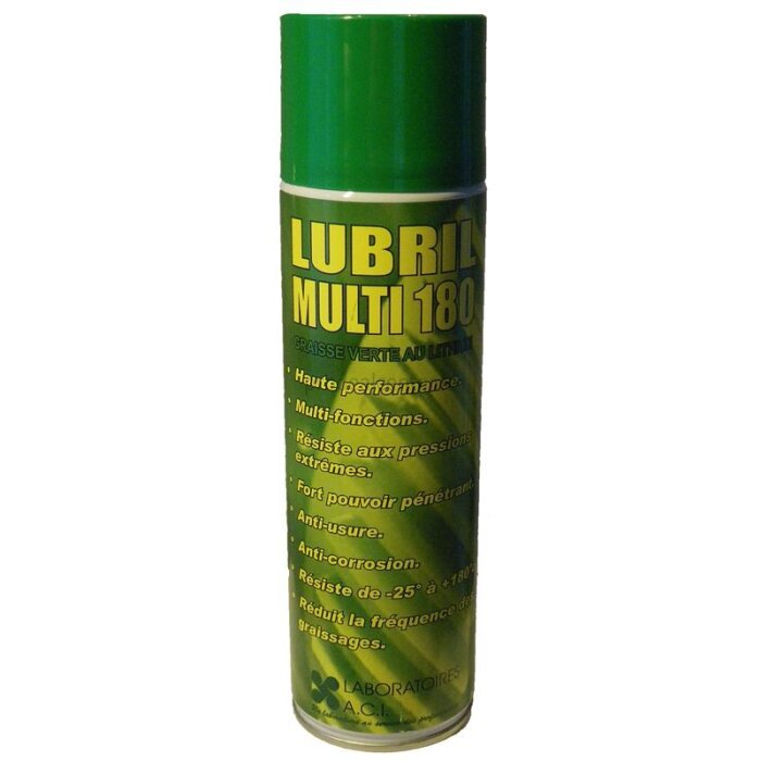 Graisse verte polyvalente au lithium en aérosol Lubril multi 180 aérosol pack de 6-1610303_copy-30