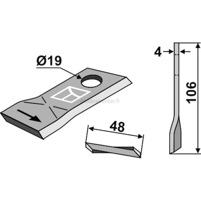 Couteau vrillé gauche 106 mm Claas 949242.1 adaptable-120313_copy-31