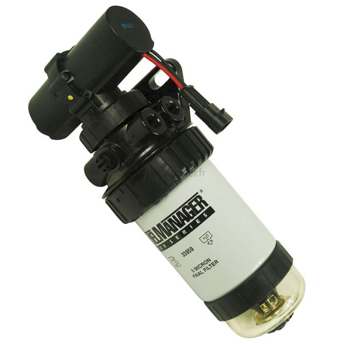 Pompe dalimentation électrique avec support et filtre adaptable débit : 40 Gallons/Heures pour Massey Ferguson 6490-1699398_copy-30