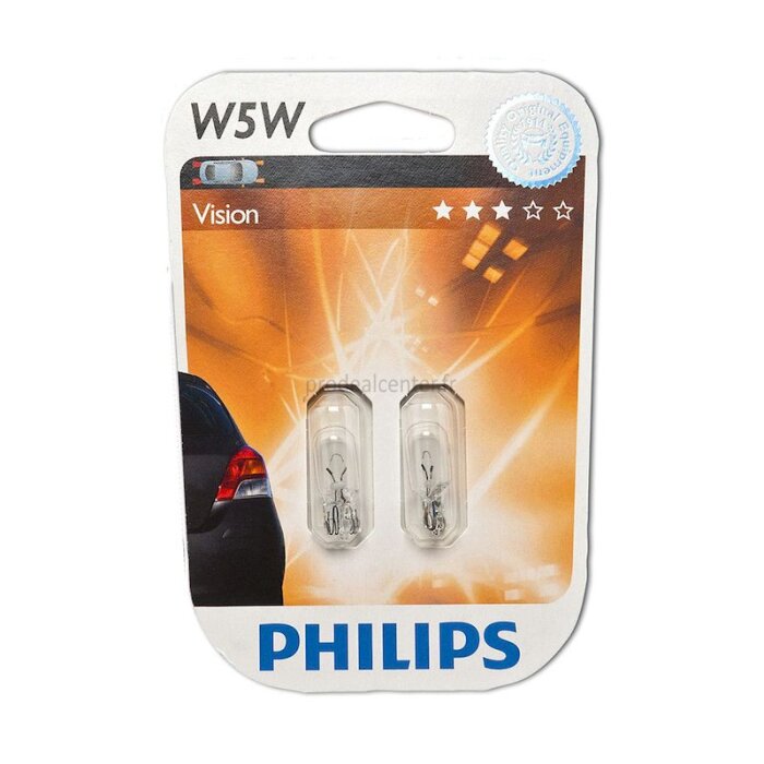 Ampoule témoin 12V 5W Philips (boite de 2)