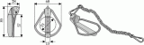 Goupille clip catégorie III avec chaîne de longueur 57 mm et de diamètre 15 mm-1126777_copy-20