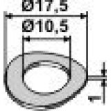 Rondelle plate standard adaptable din 137 17,5 x 10,5 x 1 mm boulonnerie Universelle-1126035_copy-20
