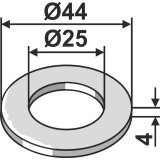 Rondelle de semoir Amazone (DF99) 44 x 25 x 4 mm adaptable-1794442_copy-20