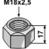 Ecrou hexagonal à freinage interne adaptable 10.9 M18 x 2,5 boulonnerie Universelle-1751969_copy-20