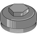 Couvercle de déchaumeur Universel SW45 palier de support de disque à serrage hexagonal M79 x 1,5 adaptable-1127347_copy-20