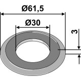 Joint de déchaumeur Universel étanchéité de palier 61,5 x 30 x 3 mm adaptable-1126947_copy-20
