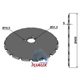 Disque de semoir Moore (600001) Niaux crénelé 3 trous 450 x 5 mm 22 créneaux adaptable-1128031_copy-20