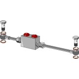 Clapet anti-retour assemblé pour barre de poussée hydraulique modèle 1-138608_copy-20