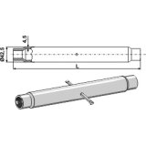 Tube 500 mm filetage M27 x 3 pour barre de poussée catégorie I/II-139348_copy-20