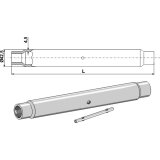 Tube 500 mm filetage M30 x 3,5 pour barre de poussée catégorie I/II-139382_copy-20