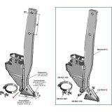 Dent de semoir Universel droite avec pointe carbure entraxe 152 mm système Bourgault adaptable-125862_copy-20