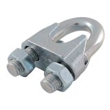 Collier de serrage pour câble métallique DIN 741 galvanisé diamètre 40 mm-1126865_copy-20