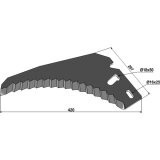 Couteau d‘ensilage pour Bergmann 207 x 420 x 5 mm (2.449)-1127751_copy-20