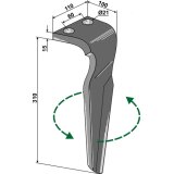 Dent de herse rotative Feraboli (7U00009 7U00034) gauche 310 x 110 x 15 mm adaptable-131918_copy-20