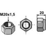 Ecrou hexagonal à freinage interne adaptable 10.9 M20 x 1,5 boulonnerie Universelle-131506_copy-20