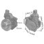 Pompe à eau poulie longueur 26mm pour John Deere 1350-1670199_copy-00