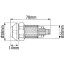 Bouton blocage différentiel pour Landini PowerFarm 105-1666114_copy-00