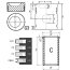 Chemise-piston-segments pour Massey Ferguson 354 SP-1187407_copy-00