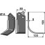 Lame droite de décompacteur Bednar (KM060350) 190 x 80 x 8 mm entraxe 55 mm adaptable-1793554_copy-00