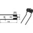 Dent de fenaison noire adaptable 170 x 60 mm andaineur et faneuse Mengele Rotant, Rotomat, Duobull, Euromat, Rotobull (02128199)-1794211_copy-00