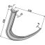 Dent de griffe courbée adaptable 230 x 220 mm chargeur Universel-1793727_copy-00