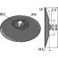 Disque de semoir Kuhn (53056400) lisse 5 trous 250 x 2,5 mm adaptable-1794422_copy-00