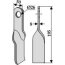 Couteau torsadé de broyeur Sovema (900 238 136) 195 x 50 x 8 mm adaptable-125582_copy-00