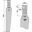 Dent de herse rotative Niemeyer (034001) gauche KR3020 KR2520 à montage rapide 320 mm adaptable-131637_copy-02