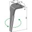 Dent de herse rotative Maletti PH18 (E040146) gauche 320 x 110 x 15 mm adaptable-131956_copy-02