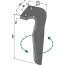 Dent de herse rotative Rau vicon (RG00058897) gauche 300 x 110 x 15 mm adaptable-132015_copy-02