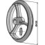 Elément cambridge de rouleau Universel diamètre : 450 mm adaptable-121079_copy-01