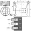 Piston avec segments avec refroidissement interne pour Deutz Agrocompact 3.70 V/F-1308747_copy-00