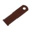 Couteau de broyeur de paille cranté de 175 x 50 mm pour Claas Commandor 112 CS (Vendu par 25)-1768578_copy-00