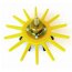 Rotor complet de disque bineur rotatif Kult Kress jaune, moyenne diamètre 290 mm-1796065_copy-00