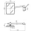 Rétroviseur complet gauche pour Deutz Agrocompact F 100-1250742_copy-00