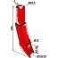 Tube de descente de semoir Kverneland (AC430308) 240 mm adaptable-125948_copy-01