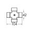 Croisillon standard TCM série C21 42 x 104 mm-137236_copy-00