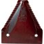 Boite de 25 sections de moissonneuse-batteuse sur faucillées adaptables type Hesston (0049213, 0049924 Chromé)-6240_copy-02